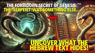 The Forbidden Secret of Genesis The Serpent Was Something Else Uncover the Hebrew Mystery [upl. by Akkinahs]