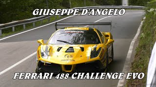 SALITA PEDAVENA  CROCE DAUNE 2024  GIUSEPPE DANGELO  FERRARI 488 CHALLENGE EVO  BYBELLUNOVIDEO [upl. by Lederer]