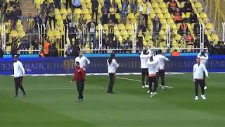 GSli Futbolcular Nuri Alço ile karşılama Tribün Çekim Fenerbahçe 00 Galatasaray 17032018 [upl. by Jesher47]