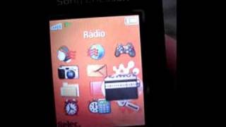 Sony Ericsson W200i parte 1 [upl. by Ardelle480]