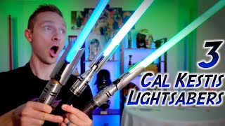 4 Newest Galaxy’s Edge Lightsabers [upl. by Kenrick]