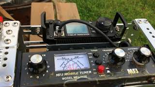 Xiegu X108G Manpack Build and First QSO Exchange Portable [upl. by Christy549]