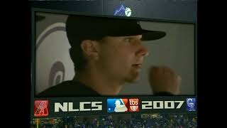 Diamondbacks vs Rockies 2007 NLCS Game 3 [upl. by Janna798]