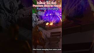 Fortnite Deliver the final Pandora Gem to Hope shorts fortnite fortnitestoryline [upl. by Gigi]