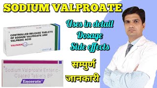 Sodium valproate tablet  Sodium valproate gastro resistant tablet ip 200 mg  Valparin tablet [upl. by Aikahc]