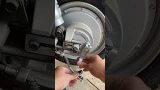 Battery car brake adjustment process [upl. by Tonjes]