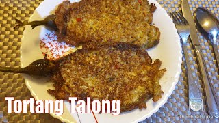 Tortang talong with giniling na baboy panlasang pinoy  Special [upl. by Larkins]