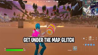 How to Get Under The Map Glitch in Fortnite Chapter 5 Season 4  Getting underground the map Method [upl. by Anhcar]