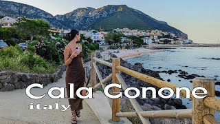 Cala Gonone italysecret city of sardinia street walking tour [upl. by Llehsyar]