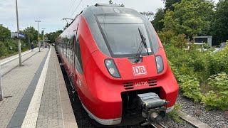 S2 Altdorf bei Nürnberg  Nürnberg Hbf  Roth [upl. by Lebam]