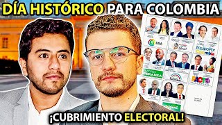 ¡CUBRIMIENTO ELECCIONES PRESIDENCIALES EN VIVO DÍA HISTÓRICO PARA COLOMBIA [upl. by Festa]