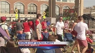 Canalside to host World Cup Watch Party [upl. by Amlez916]