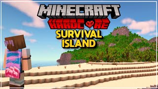 I Survived 100 Days on a SURVIVAL ISLAND in Minecraft Hardcore Heres What Happened [upl. by Leahcimdivad950]