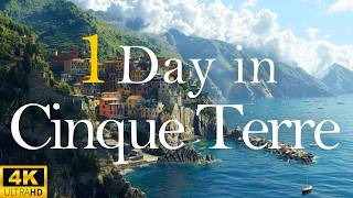 How to Spend 1 Day in CINQUE TERRE Italy  Travel Itinerary [upl. by Simonetta]