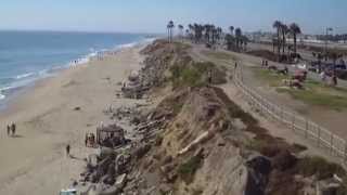 Ocean SOARING Over HB Calif with Onboard Aerial HD Video ArtTech D2500 RC Sailplane [upl. by Carlisle]