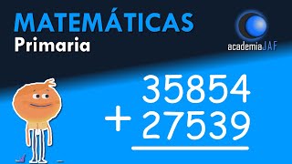 SUMAS LLEVANDO de tres o más cifras  Matemáticas  Primaria [upl. by Hank593]