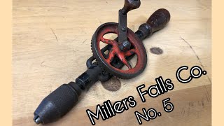 Vintage Hand Drill Tool  Restoration [upl. by Fogel]