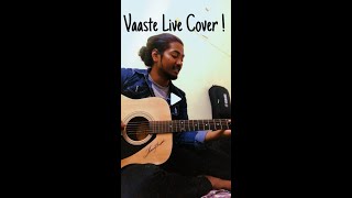 Vaaste Live cover by Shivraj Bhul  Guitar cover  Male Version l Dhvani Bhanushali [upl. by Eelesor998]