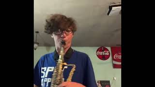 Progress Check MSBOA All State Alto Sax Ferling 12 [upl. by Houser]