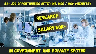 video JOBS OPPORTUNITIES AFTER Int MSc IN CHEMISTRY  MSc CHEMISTRY  RESEARCH  NISER  IISER [upl. by Zigrang200]