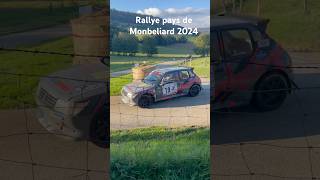 Rallye du pays de Monbeliard 2024 Ludovic jeudy Peugeot 205 gti [upl. by Soane147]