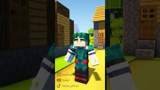 Si les animes se passaient dans Minecraft [upl. by Synned]