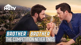 Property Brothers’ Craziest Antics from Season 8  Brother vs Brother  HGTV [upl. by Odrawde]