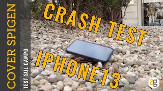 Crash Test iPhone 13 pro con COVER SPIGEN [upl. by Zamora]