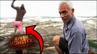 Craziest Fishermen Shock Jeremy  River Monsters [upl. by Casanova]