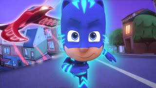 Catboy Races Owlettes NEW Owl Glider  2021 Season 4  Catboy Special  PJ Masks Official [upl. by Pritchett695]