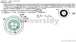 İTÜ FİZ 102E 1 VİZE 22032014 SORU 19 [upl. by Edla]