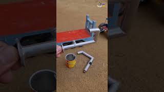 Mini Chaff Cutter Machine Project Mini Handpump Water Motor And Cow Video Project shorts [upl. by Adnarrim]