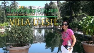 Villa dEste Live from the Gardens in Tivoli [upl. by Helbonnas]