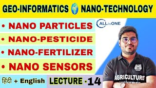 Nano  Particle pesticides fertilizer  sensors in geoinformatics and Nanotechnology  bsc ag [upl. by Hnahym801]