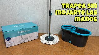 Trapeador Betterware  Fácil Mop  Review y Prueba [upl. by Nelyk592]