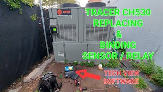 TRANE TRACER CH530  TRANE TECHVIEW SOFTWARE [upl. by Lenrow181]