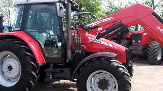 2008 Massey Ferguson 5445 Dyna 4 with MF 940 Loader [upl. by Nethsa]