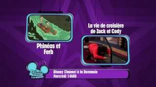 Phinéas et Ferb VS Zack et Cody  Disney Channel à la Demande  Mercredi 4 septembre à 14h55 [upl. by Ainivad]