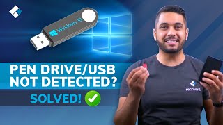 How to Fix Pen DriveFlash Drive Not Detected Issue 4 Solutions [upl. by Eicak]