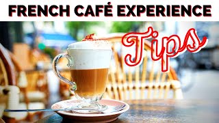 GETTING COFFEE AT A CAFÉ IN FRANCE EVERYTHING YOU NEED TO KNOW [upl. by Purvis]