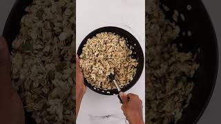 Easy granola recipe recipe youtubeshorts [upl. by Trebmer]