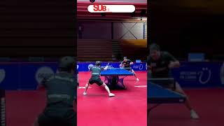 Harimoto and Ovtcharov Training shorts tabletennis harimoto ovtcharov [upl. by Sadira]