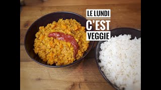 DAHL DE LENTILLES CORAIL ET BUTTERNUT façon Popote [upl. by Llevaj]