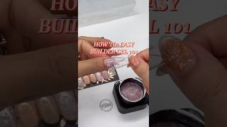 🚨SAVE THIS POST FOR YOUR HOW TO EASY BUILDER GEL 101 nails [upl. by Orabelle664]