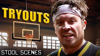 Rico Freaks Out At Barstool Basketball Tryout  Stool Scenes [upl. by Eyahsal]