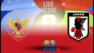 🔴 LIVE SCORE  INDONESIA VS JAPAN  FIFA WORLD CUP 2026 AFC ASIAN QUALIFIERS [upl. by Adlemi]