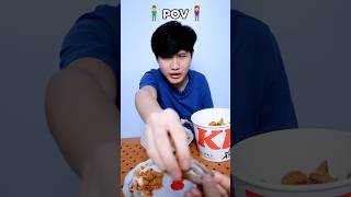 Kamu tim kulit atau tulang ayam food asmr mukbang [upl. by Gorey]