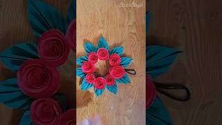 Paper Showpiece  sada crafts  craftshort Paper [upl. by Nitsreik]