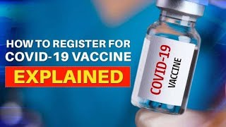 CoWIN Registration Full Process Free Registration For Covid19 Vaccine Cowin Self Registration [upl. by Swift]