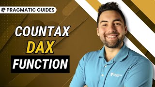 Power BI COUNTAX DAX Function Tutorial 📊 [upl. by Nednil]